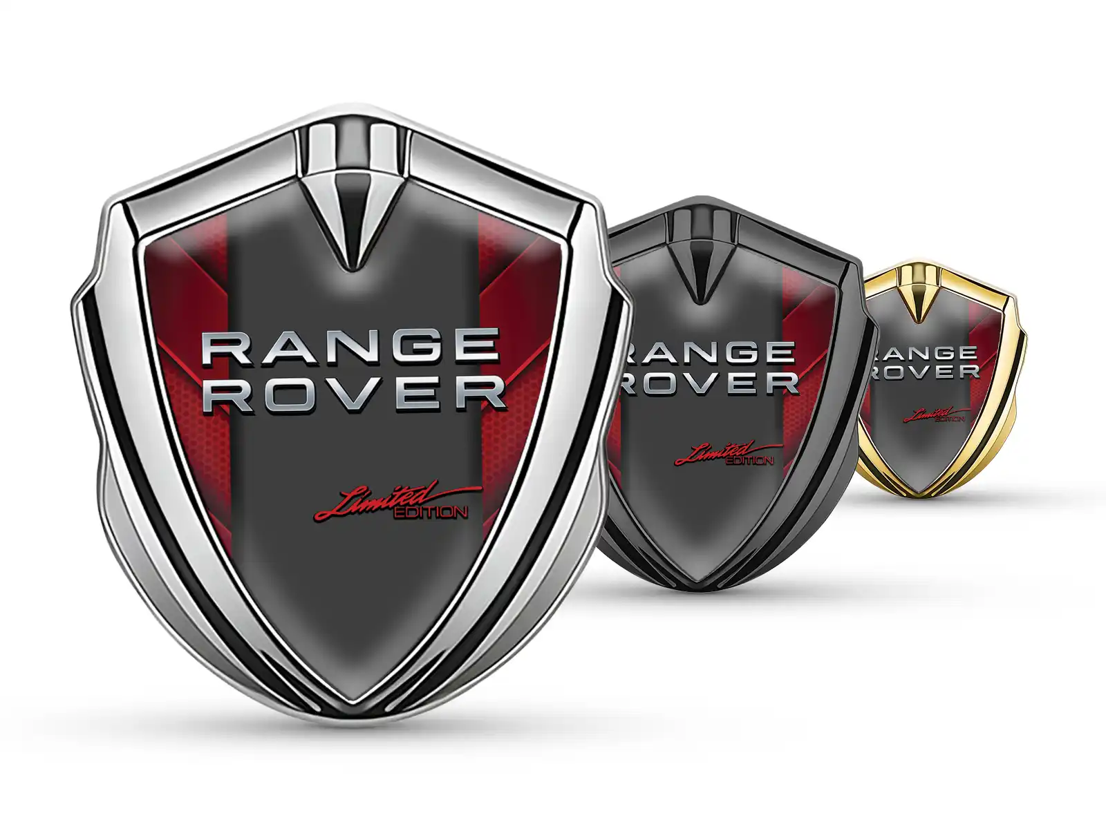 Land Rover Badge Autoadesivo Disegno Sportivo Tocco Premium